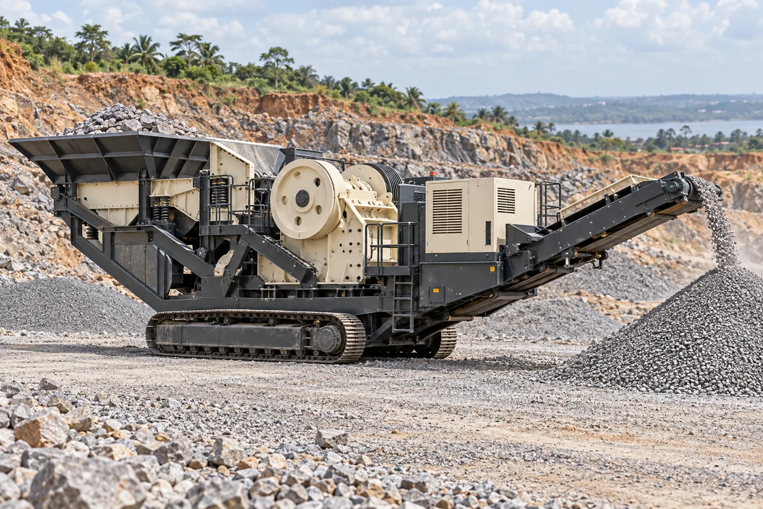 Mobile crusher