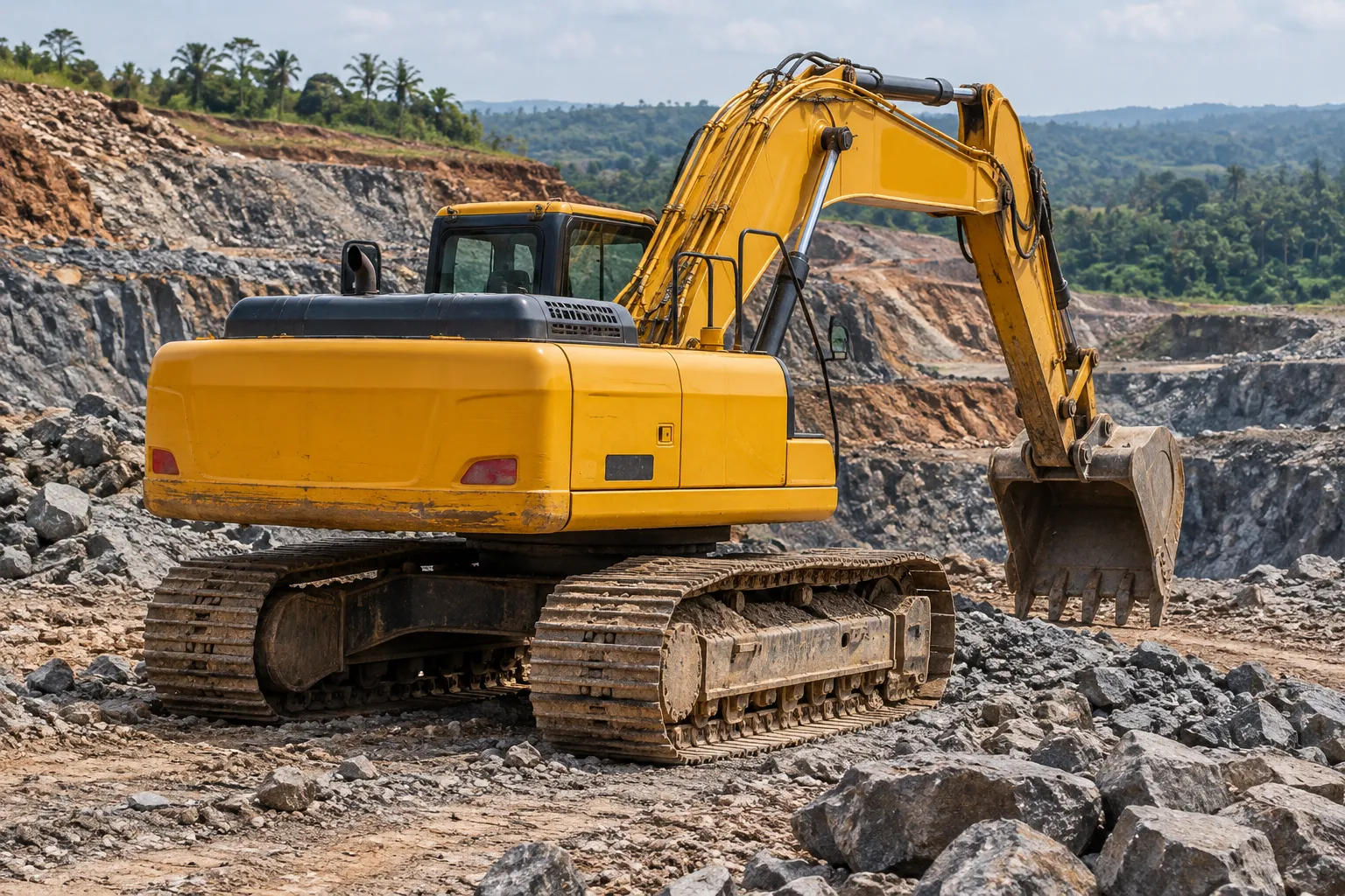 hydraulic excavator
