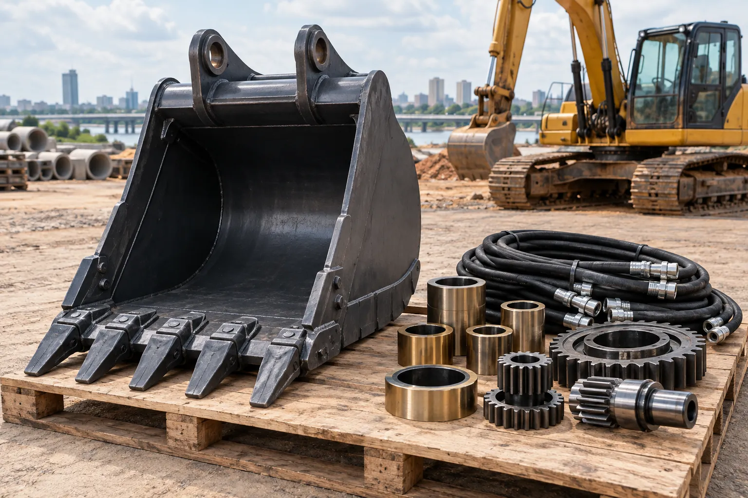 Parts and buckets